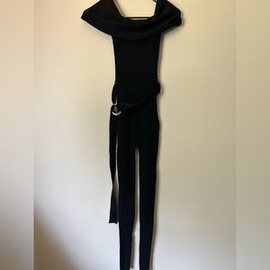 Fashion Nova Off Shoulder Jumpsuit